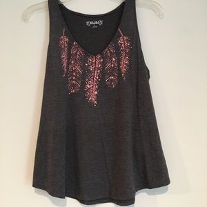 Feather Tank Top